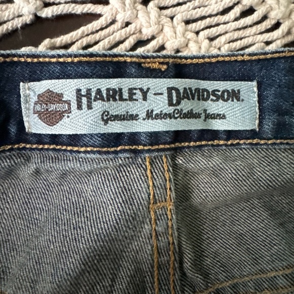 Men's Harley-Davidson Bootcut Jean - Dark Indigo. size 44x30 - Picture 3 of 4